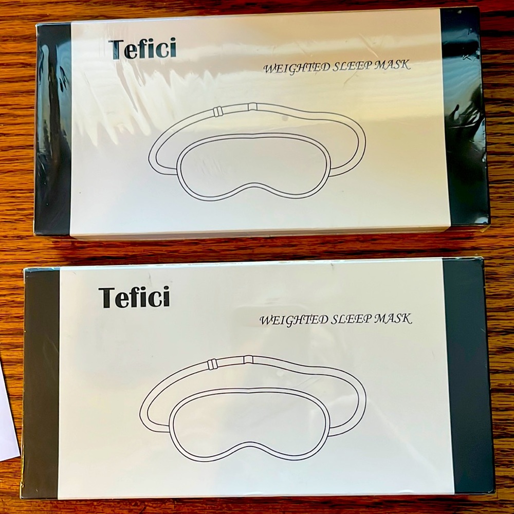 Weighted Sleep Masks